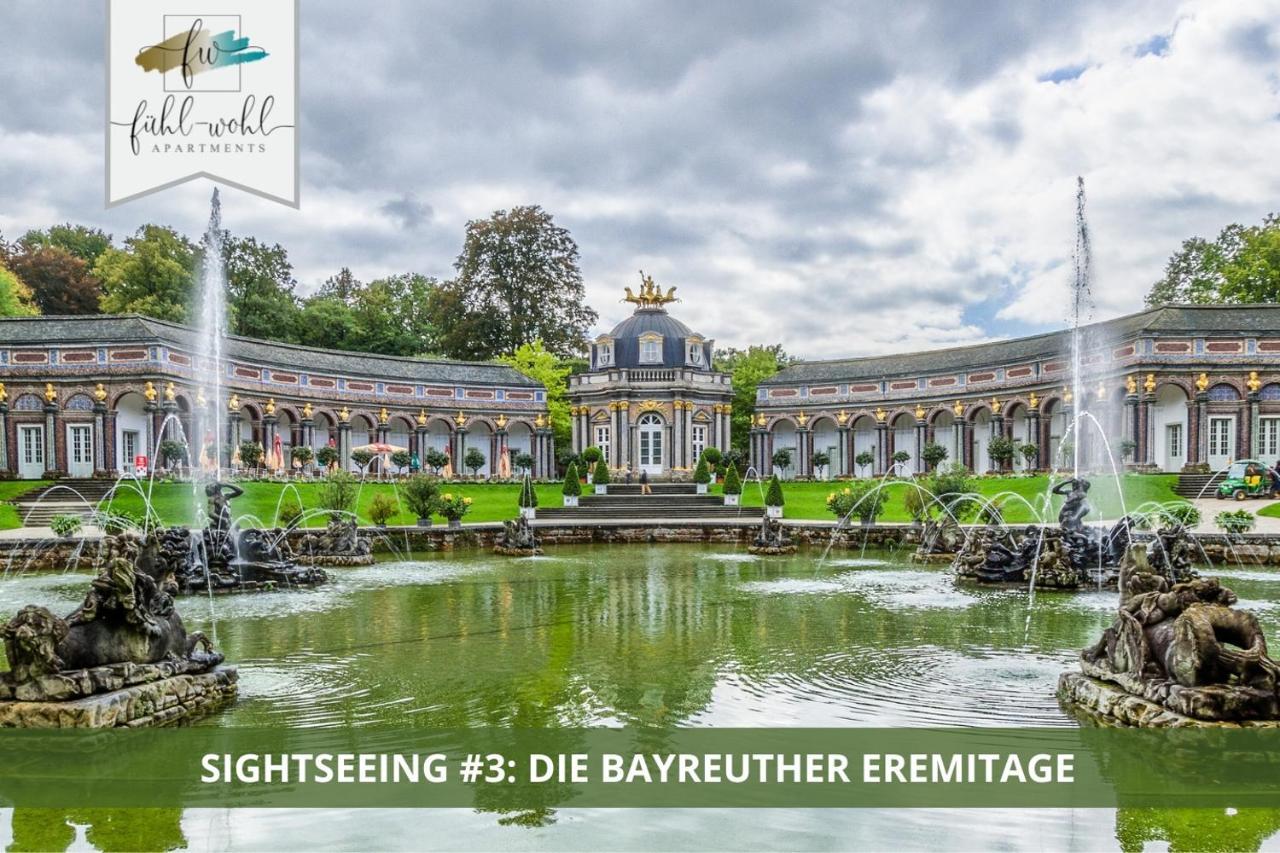 Ferienhaus Fantaisie: Schlosspark-Nahe Stadtgrenze mit Hundefreundlichem Garten Eckersdorf Exterior photo