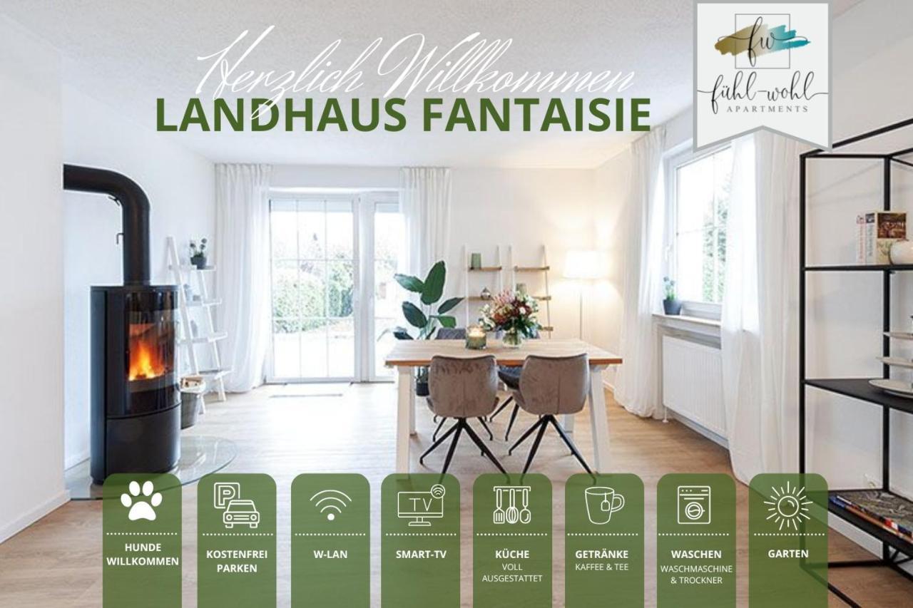 Ferienhaus Fantaisie: Schlosspark-Nahe Stadtgrenze mit Hundefreundlichem Garten Eckersdorf Exterior photo